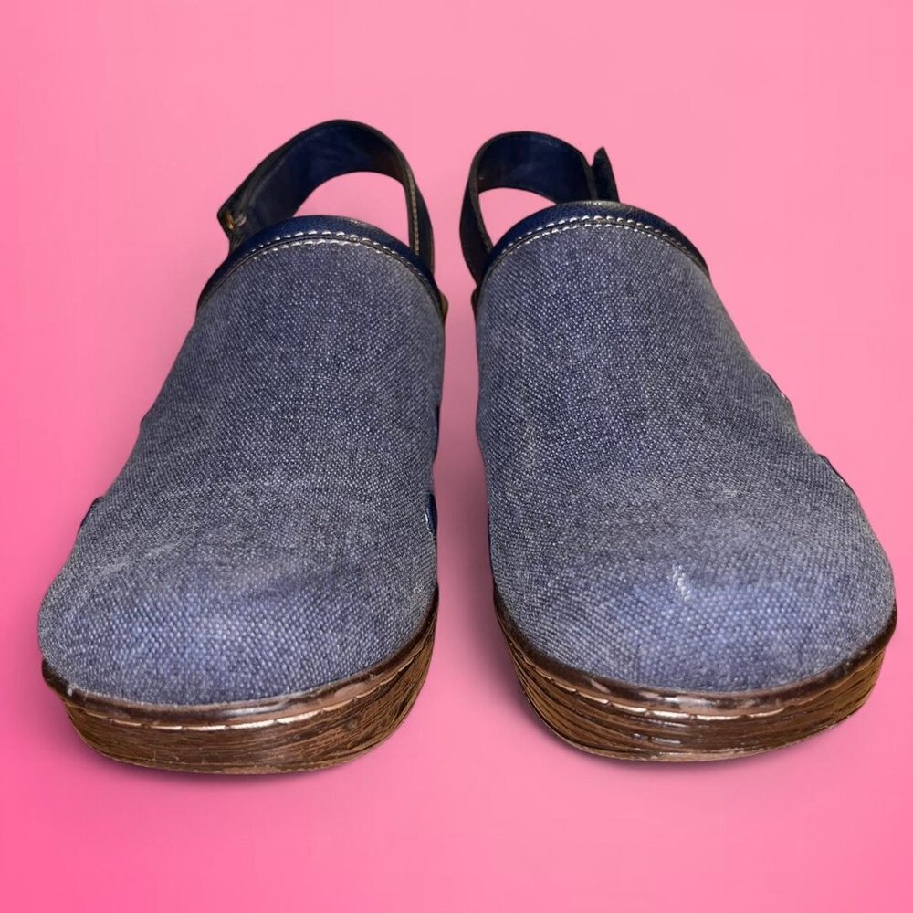 Denim clogs - image 5